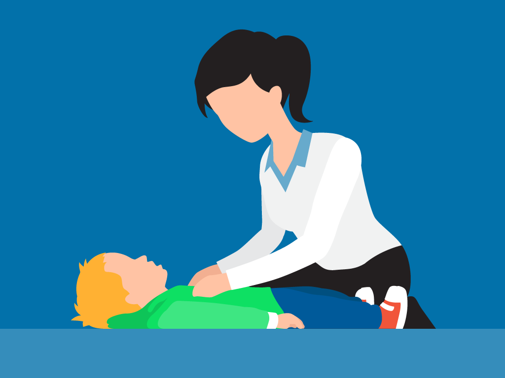 Reanimatie en AED aan kinderen